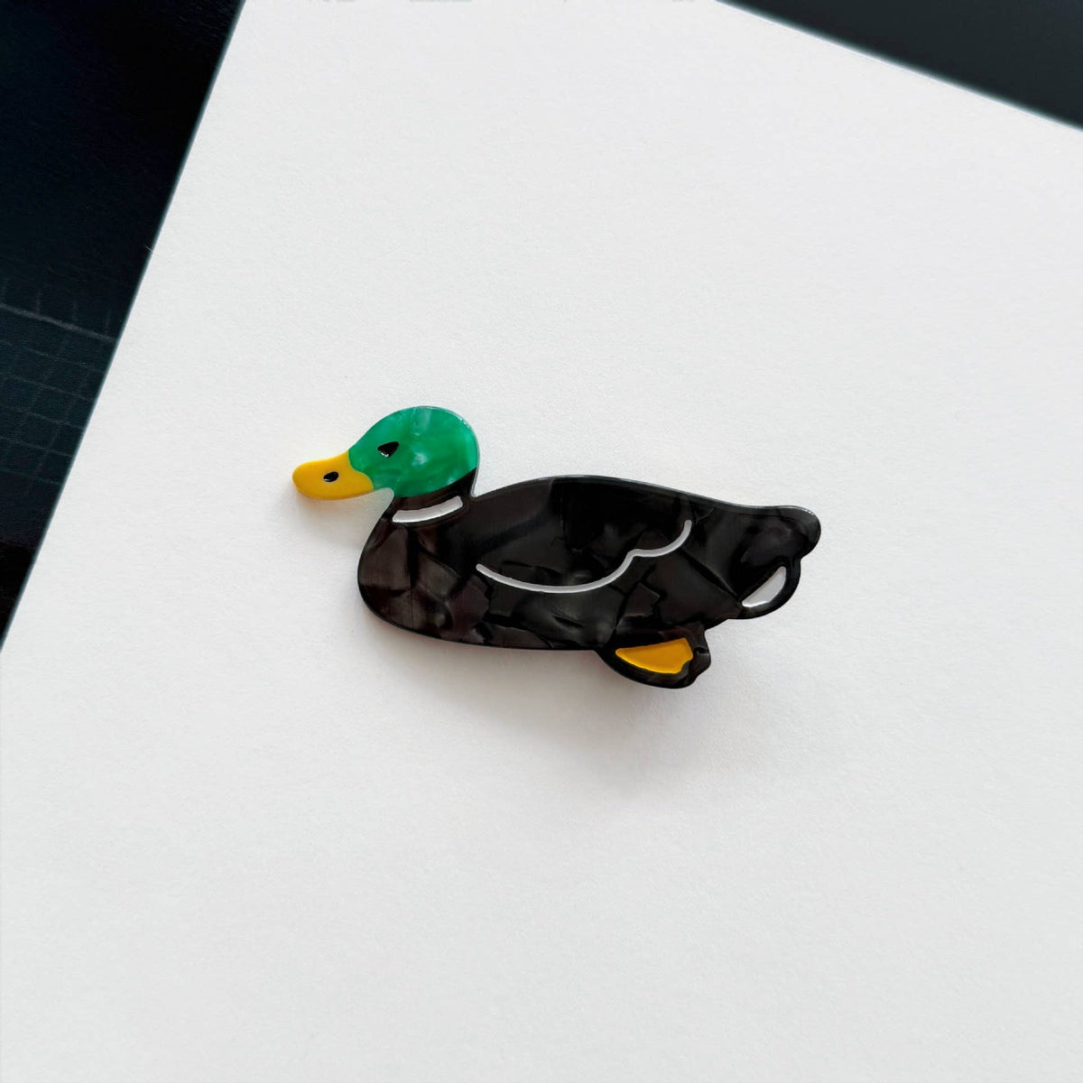 Mallard Duck Hair Clip