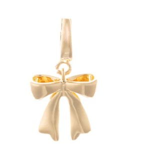 Gold Bow Charm