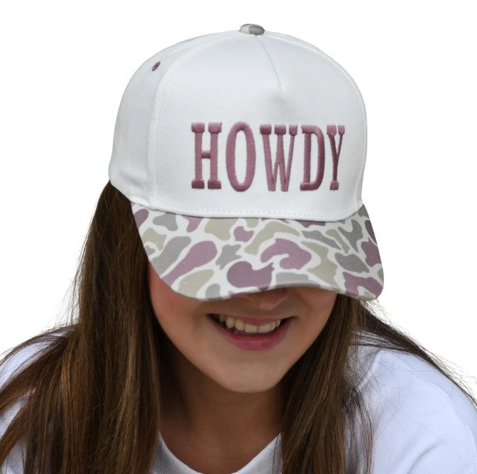 Lulu Mac Howdy Light Camo Hat