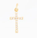 Pavé Cross Charm