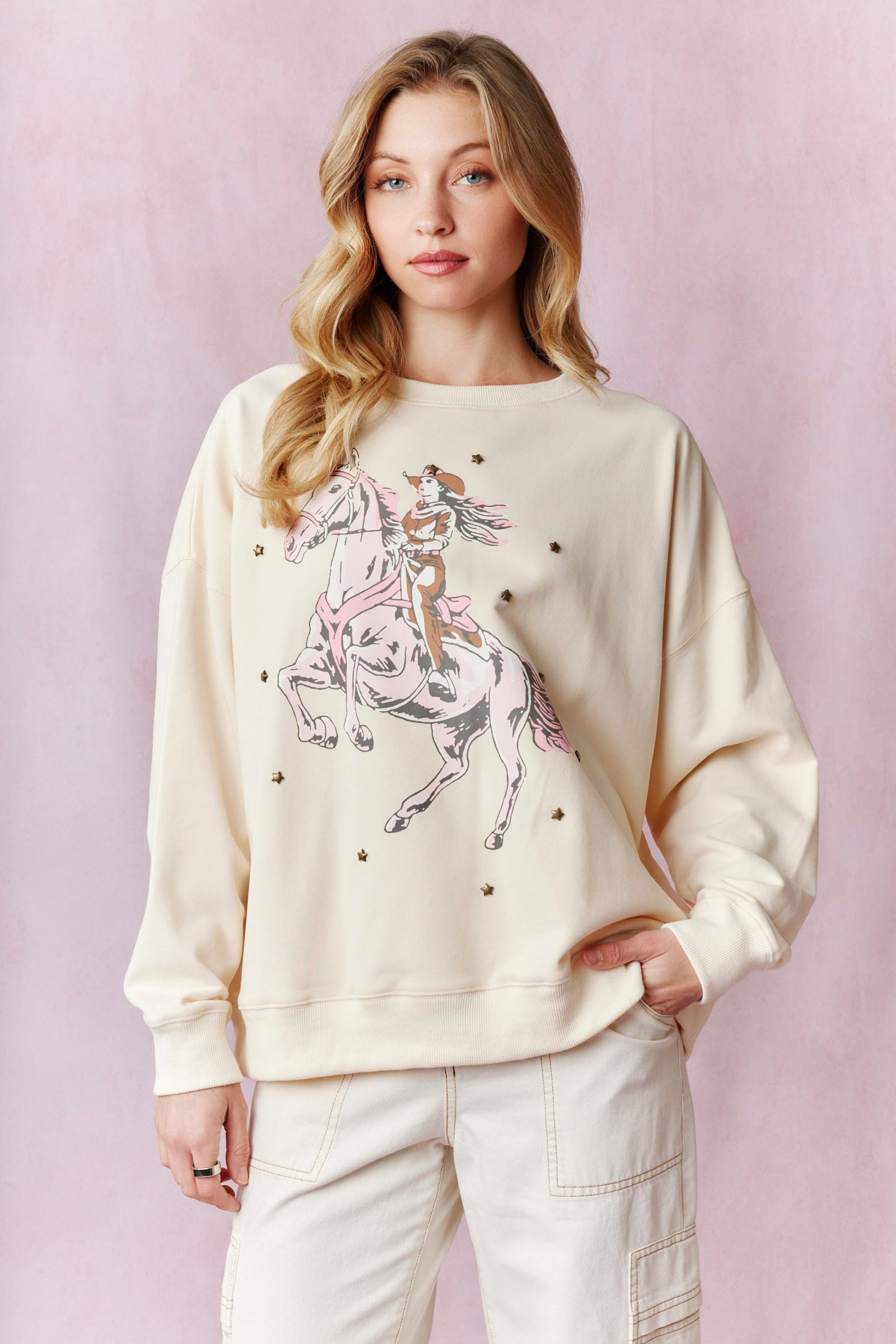 Wild Ride Western Graphic Sweatshirt