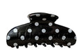 Lulu Mac Black & White Dot Hair Clips