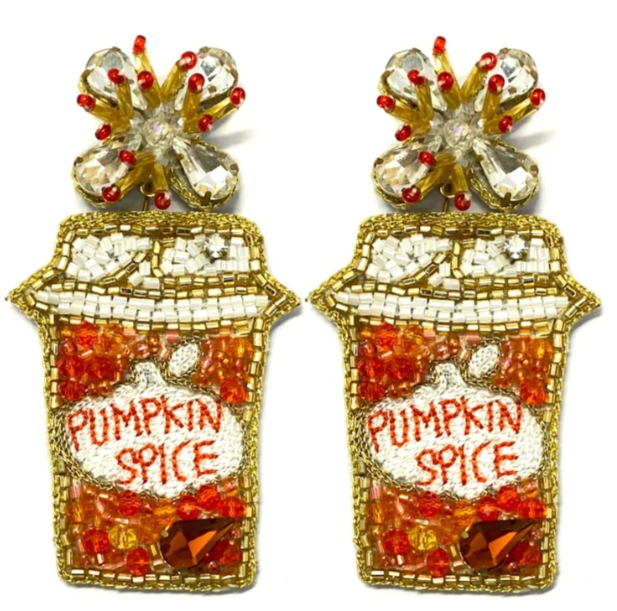 Pumpkin Spice Earrings